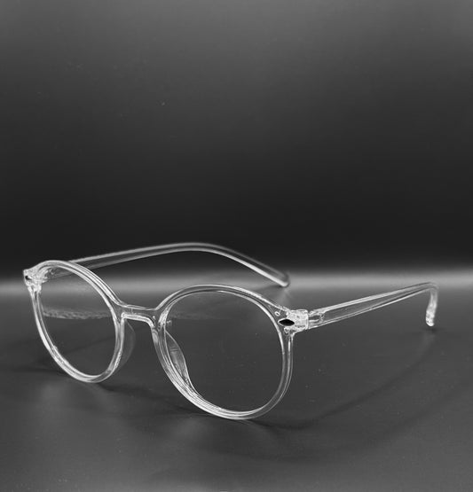 ROUND- TRANSPARENT FRAME EYE DOT