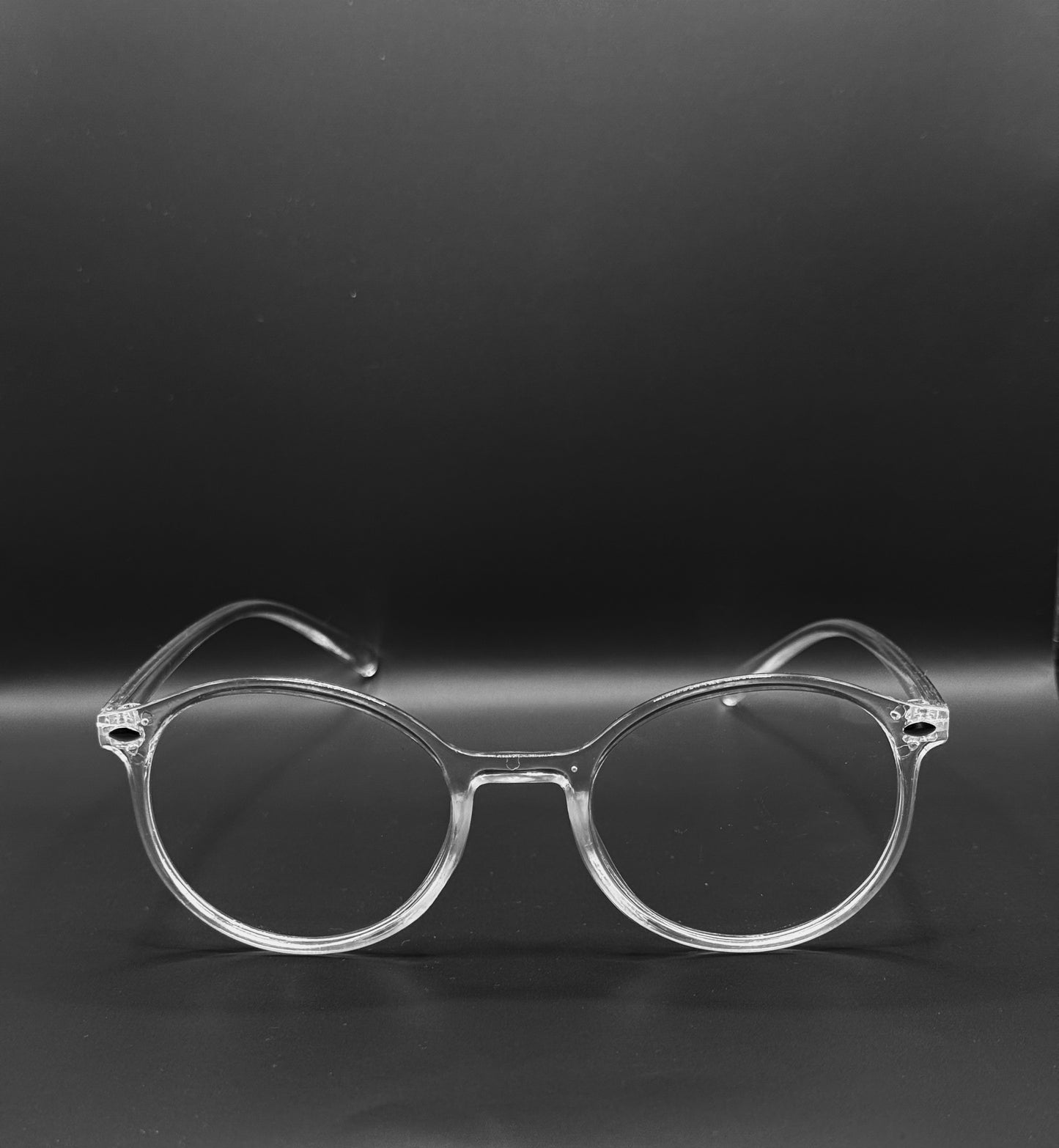 ROUND- TRANSPARENT FRAME EYE DOT
