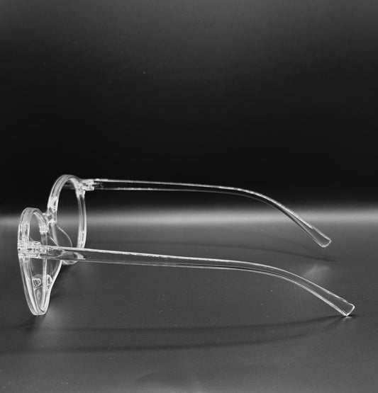 ROUND- TRANSPARENT FRAME EYE DOT