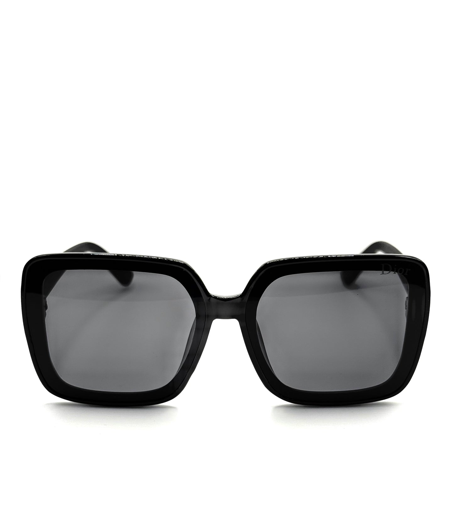 DIOR-TRENDY SQUARE SUNGLASSES EYE DOT