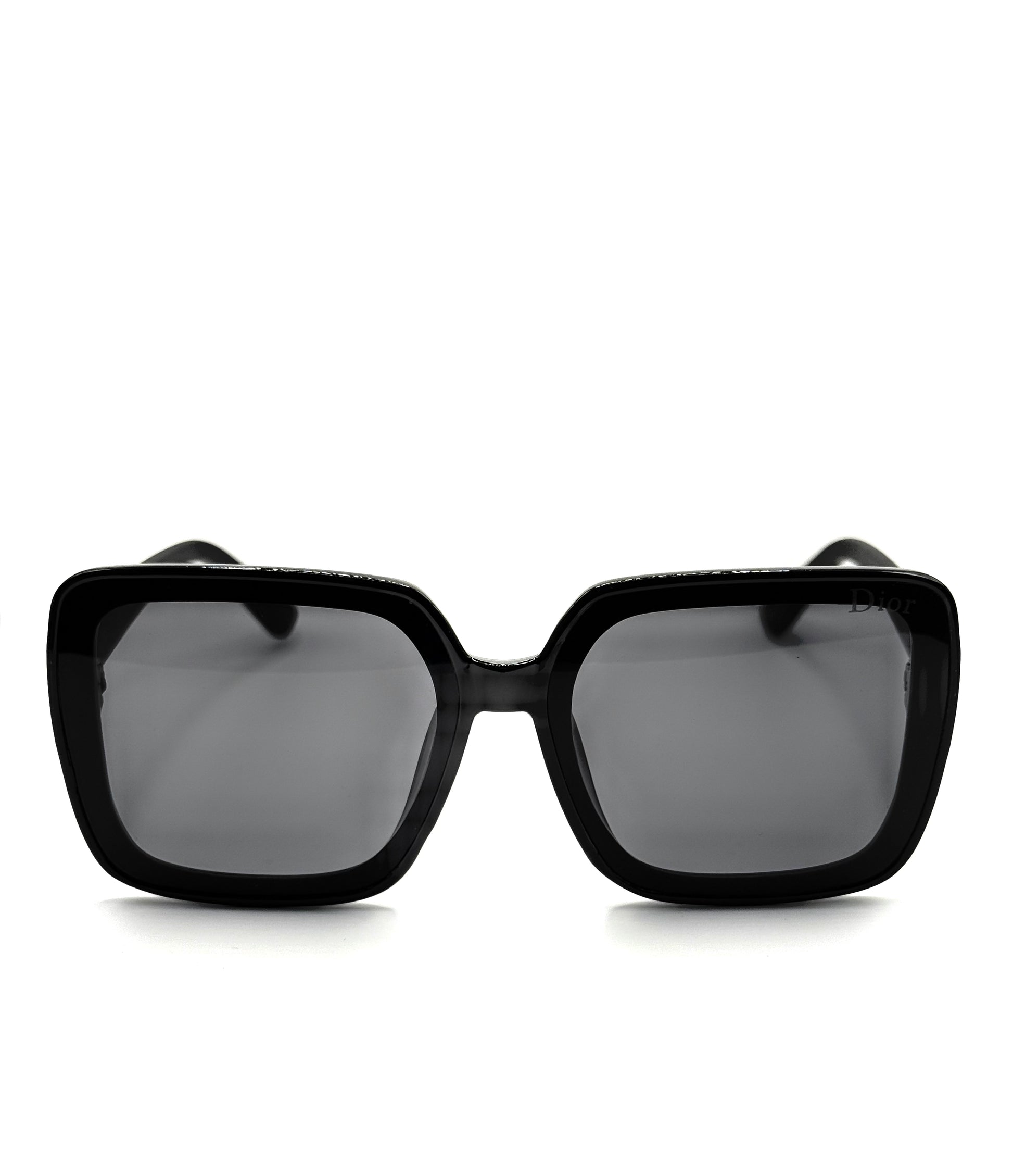 DIOR-TRENDY SQUARE SUNGLASSES EYE DOT