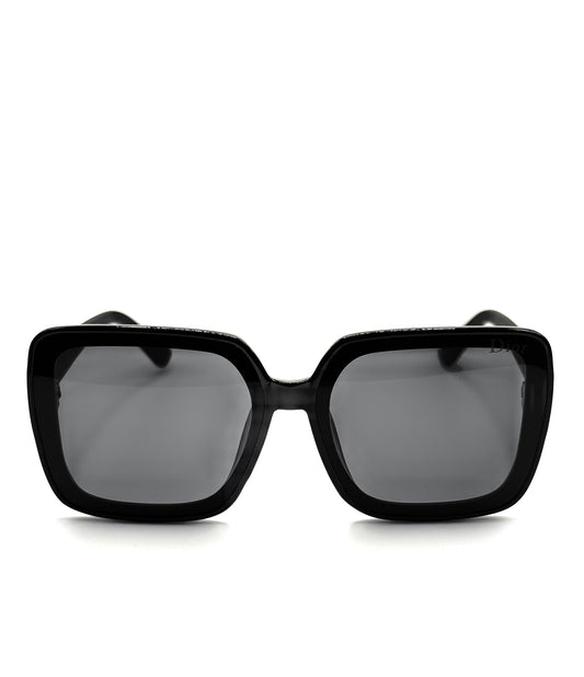 DIOR-TRENDY SQUARE SUNGLASSES EYE DOT