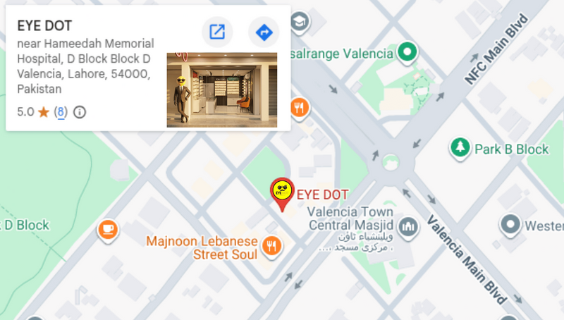 Store location map