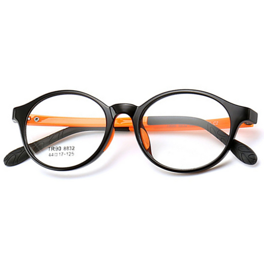 KIDS-FLEXIBLE COMPUTER GLASSES EYE DOT