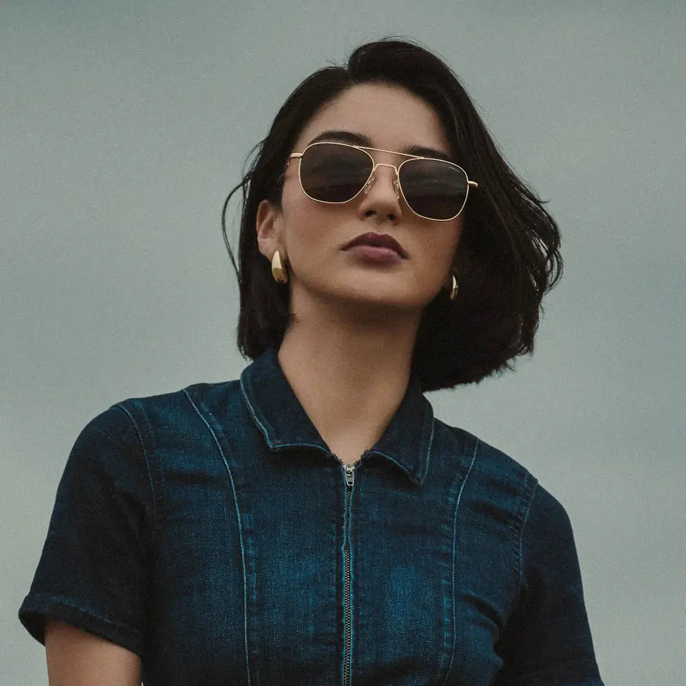 RE- Unisex Gold Sunglasses. My Store
