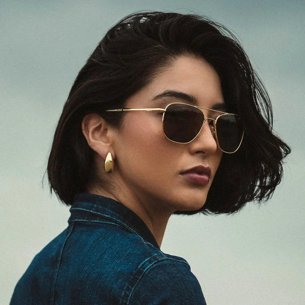 RE- Unisex Gold Sunglasses. My Store