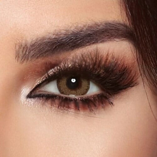 Bella Glow Radiant Hazelnut Contact Lenses – Glow Collection EYE DOT